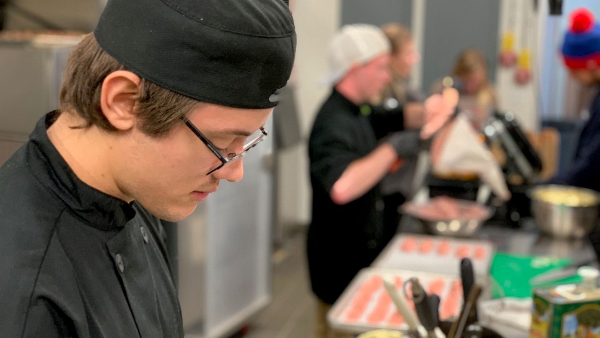 11-8-19 Penn State Berks fine dining event preparation 3.jpg